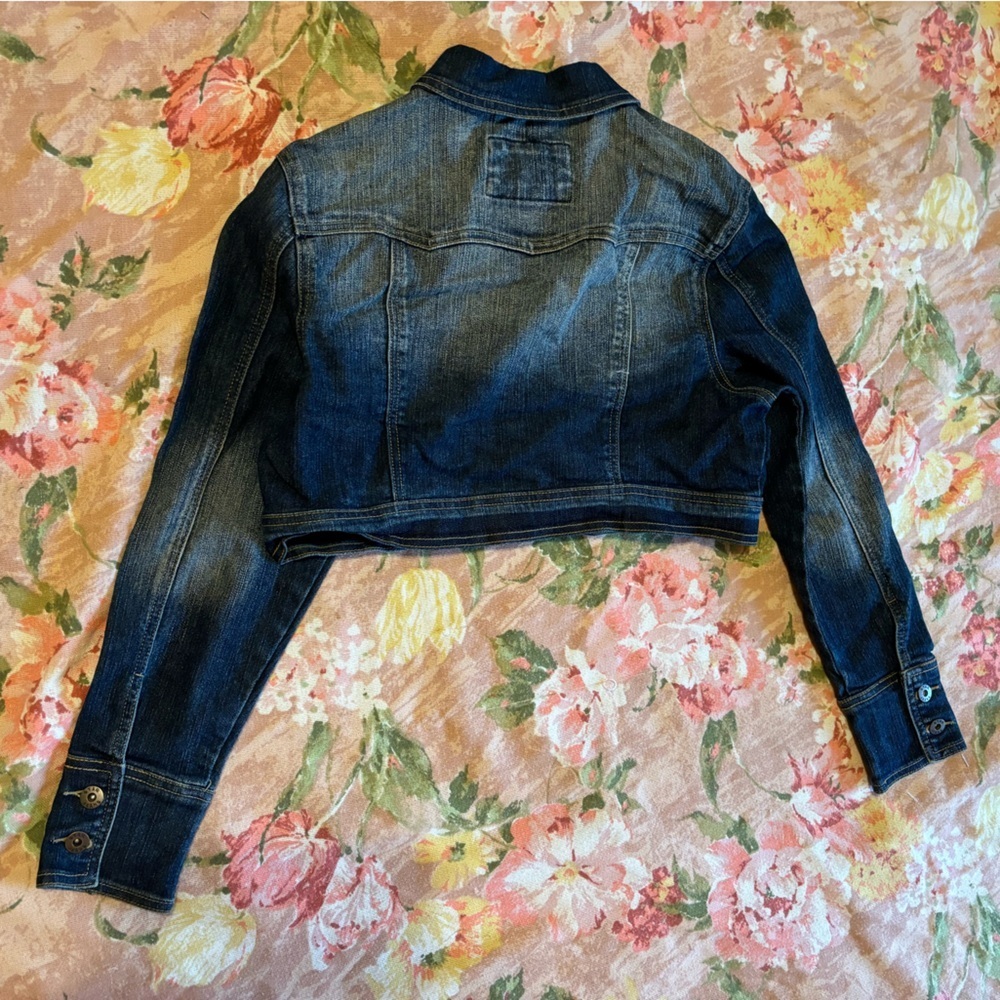Y2K Starr Jeans denim cropped jacket - Picture 2 of 5